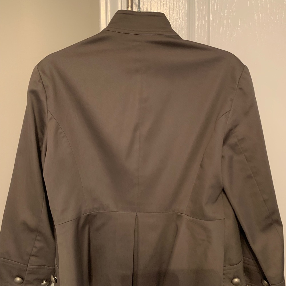 Grey Open Front Jacket - Picture 2 of 2